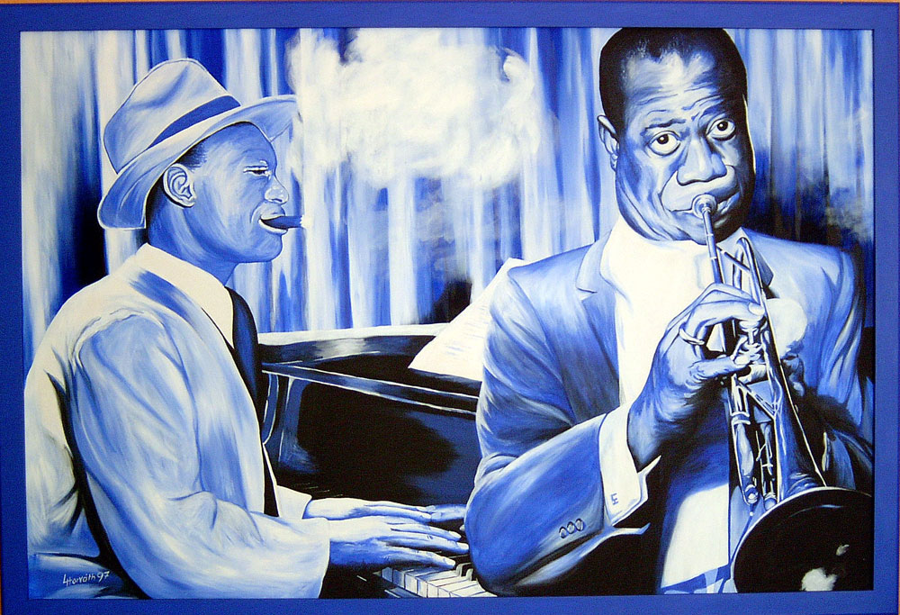 Earl Hines und Louis Armstrong