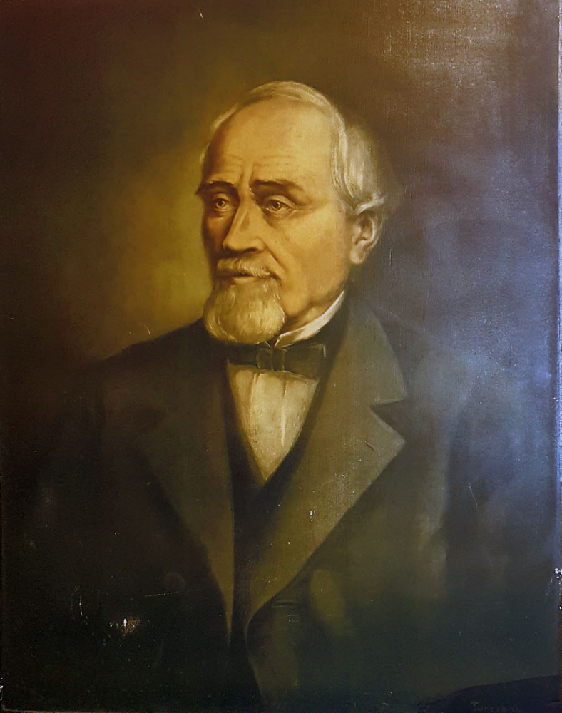 Originalgemälde vorher