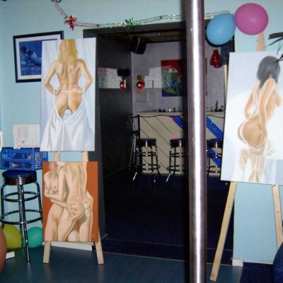 Vernissage Erotische Malereien